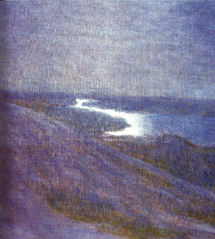Eugene Jansson silverglitter, oil painting image